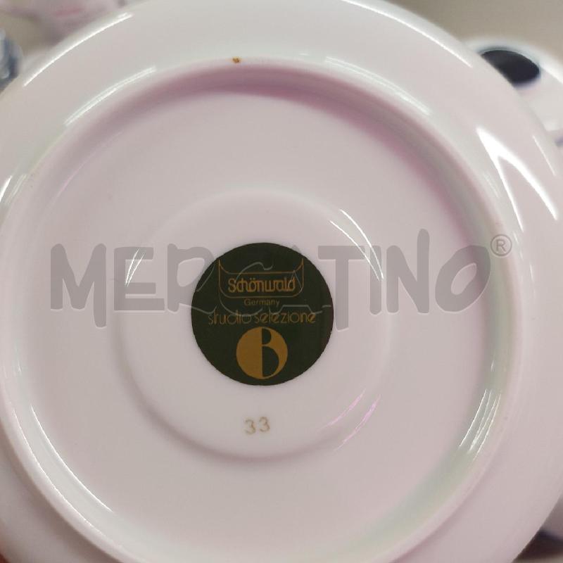 TAZZINE PZ.11+12+3 STUDIO SELEZIONE SCHONWALD RIGO BLU | Mercatino dell'Usato Salerno 5