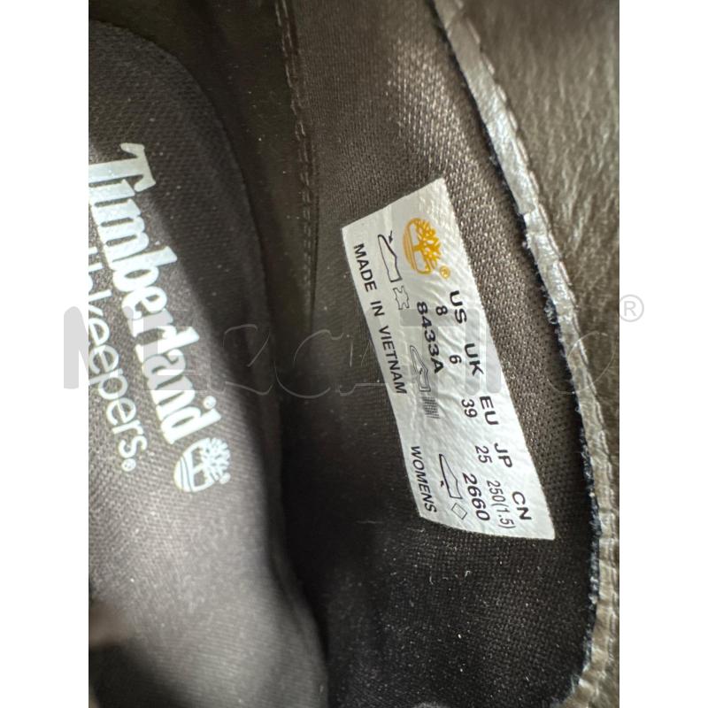 TRONCHETTO STIVALETTO TIMBERLAND MARRONE CAMOSCIO  | Mercatino dell'Usato Salerno 3