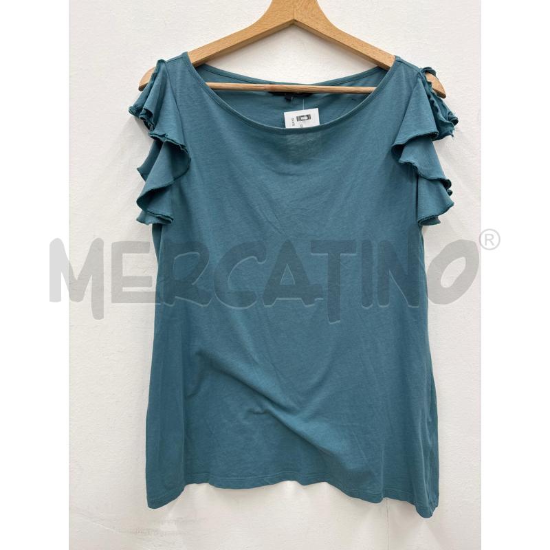 T SHIRT DONNA WEEKEND MAX MARA PETROLIO | Mercatino dell'Usato Salerno 1