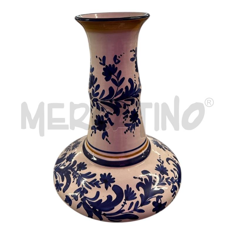 VASO CERAMICA DECORO BLU VIETRI | Mercatino dell'Usato Salerno 1