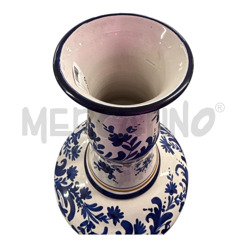 VASO CERAMICA DECORO BLU VIETRI | Mercatino dell'Usato Salerno 2
