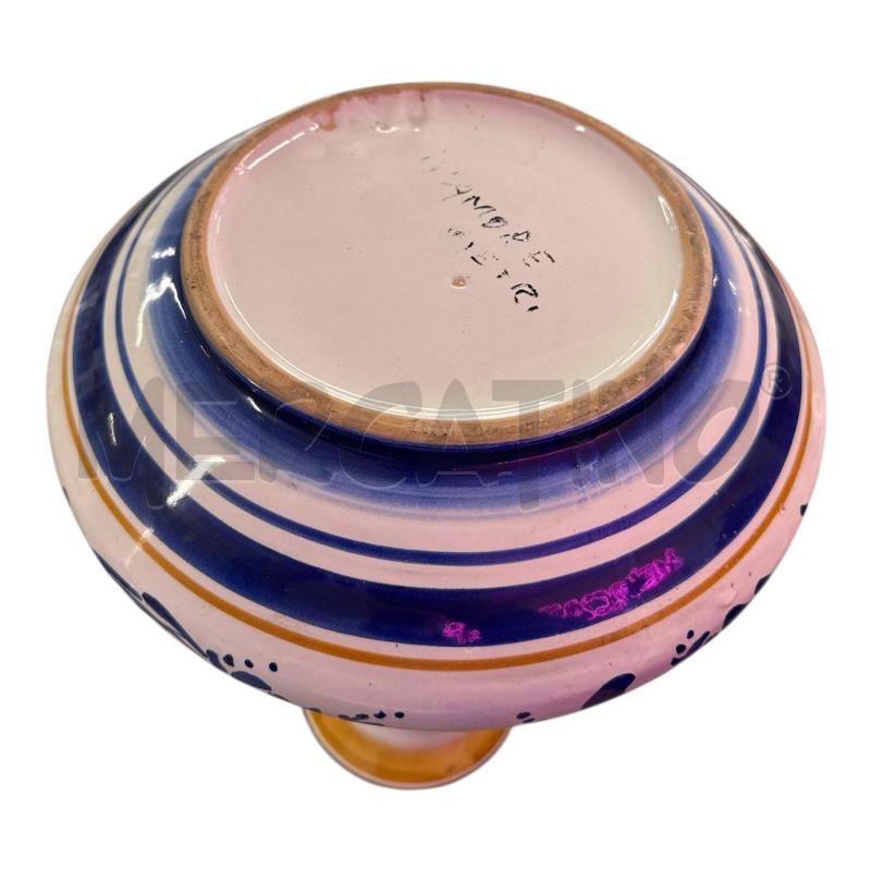 VASO CERAMICA DECORO BLU VIETRI | Mercatino dell'Usato Salerno 3