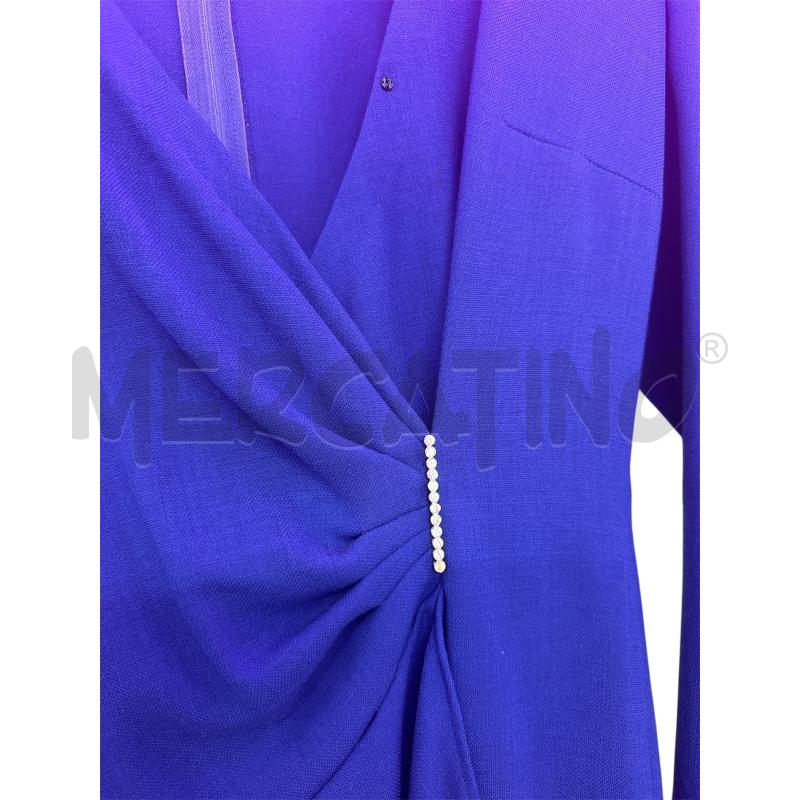 VESTITO DONNA LUISA SPAGNOLI VIOLA STRASS  | Mercatino dell'Usato Salerno 2
