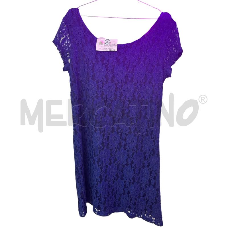 VESTITO DONNA PAOLO CASALINI BLU MERLETTO NUOVO  | Mercatino dell'Usato Salerno 4