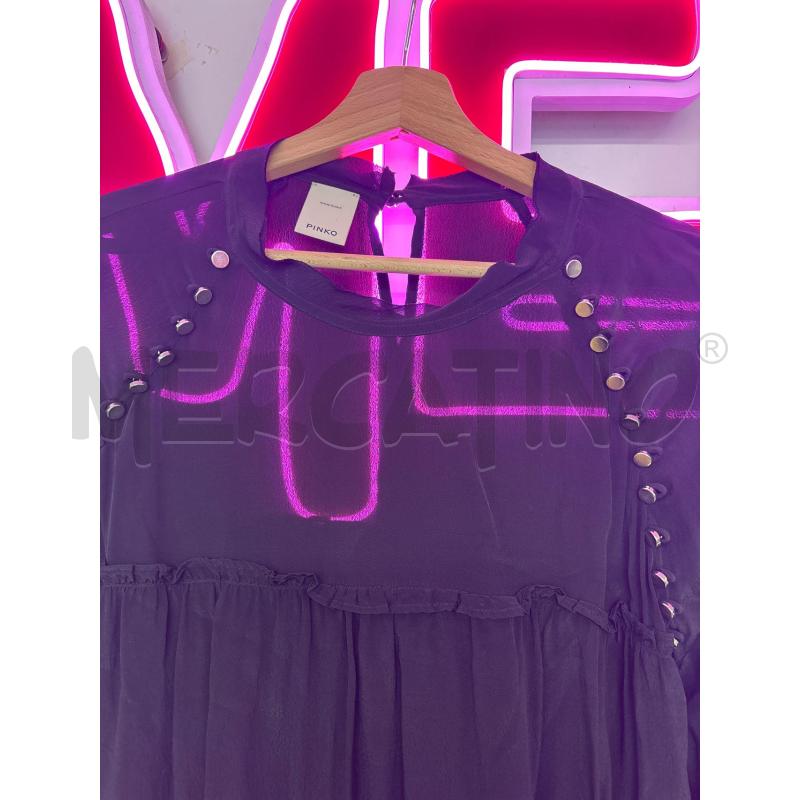 VESTITO DONNA PINKO NERO BOTTONCINI SPALLE | Mercatino dell'Usato Salerno 2