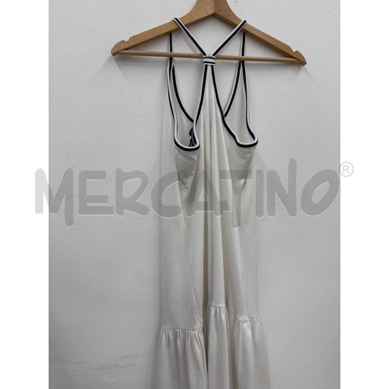 VESTITO DONNA RALPH ALUREN BIANCO BLU  | Mercatino dell'Usato Salerno 3