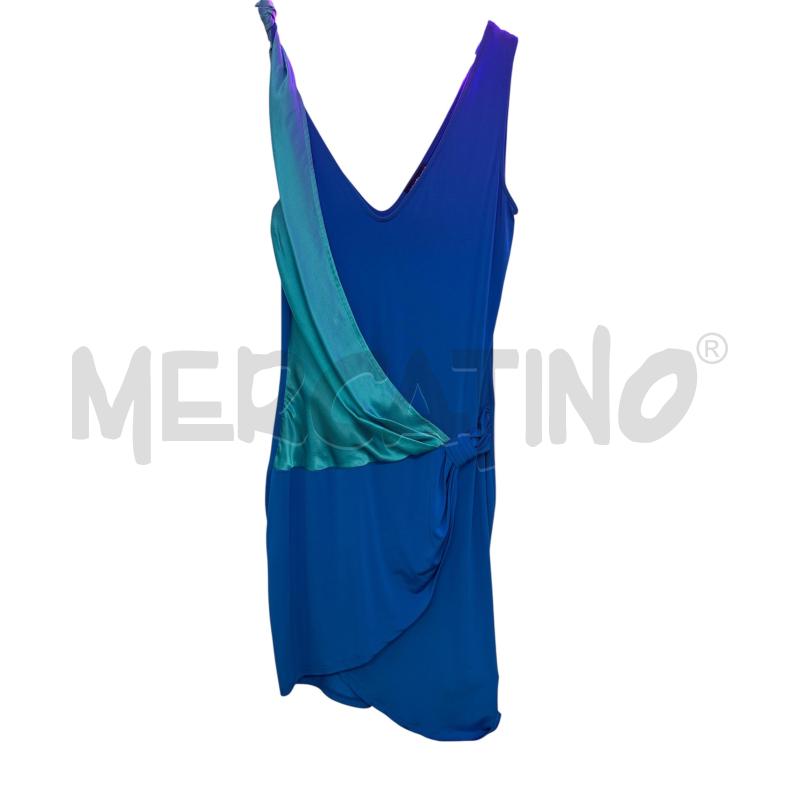 VESTITO DONNA WHO S WHO TURCHESE | Mercatino dell'Usato Salerno 1