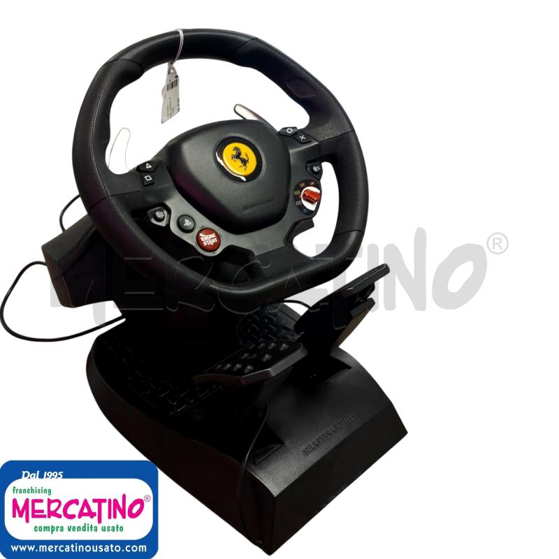 VOLANTE E PEDALIERA THRUSTMASTER T80 FERRARI  | Mercatino dell'Usato Salerno 1