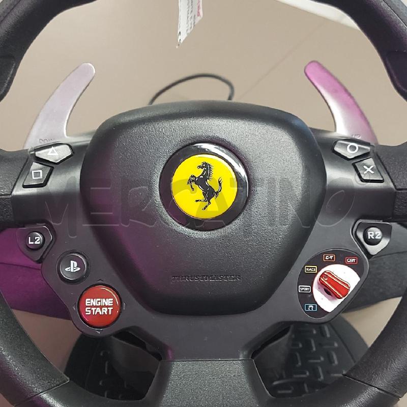 VOLANTE E PEDALIERA THRUSTMASTER T80 FERRARI  | Mercatino dell'Usato Salerno 2