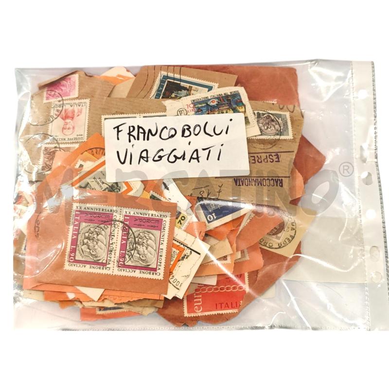 100 FRANCOBOLLI LOTTO VIAGGIATI  | Mercatino dell'Usato Salerno fratte 1