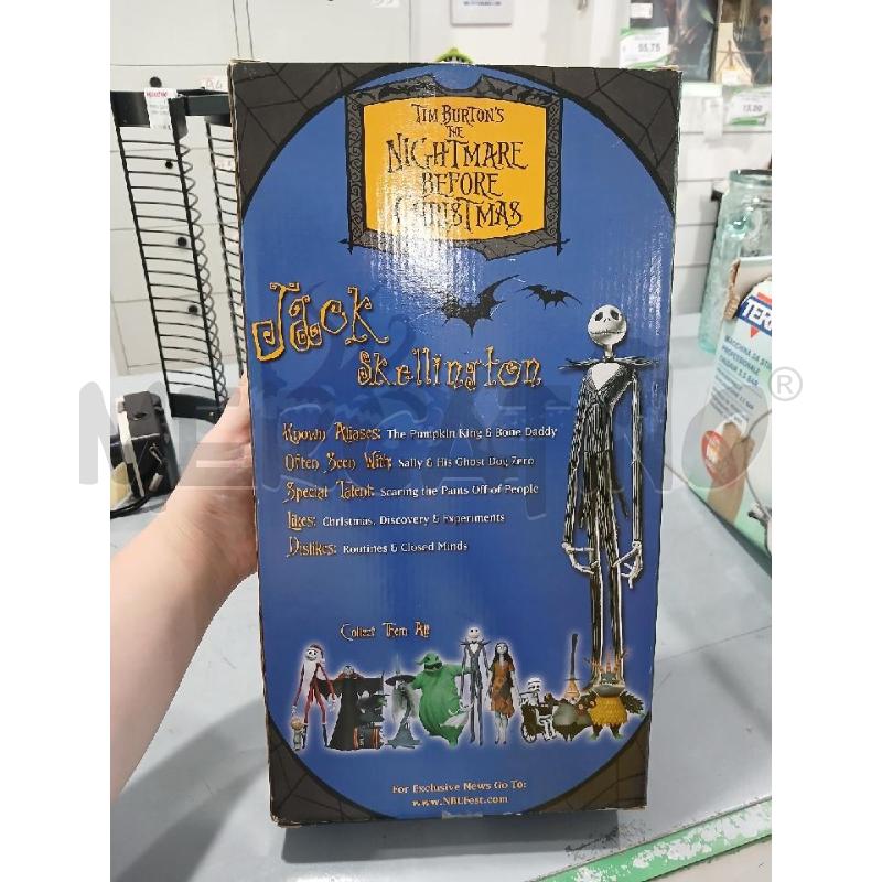 ACTION FIGURE JACK SKELLINGTON THE NIGHTMARE BEFORE CHRISTMAS, NECA | Mercatino dell'Usato Salerno fratte 3