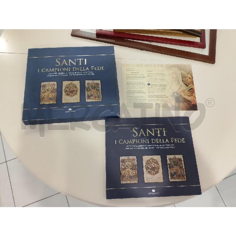 ALBUM FIGURINE SANTI I CAMPIONI DELLA FEDE COMPLETO | Mercatino dell'Usato Salerno fratte 1