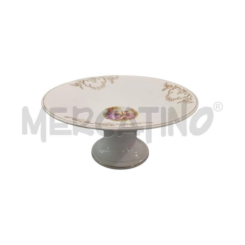ALZATINA PORCELLANA DISEGNO DUE DAME | Mercatino dell'Usato Salerno fratte 1