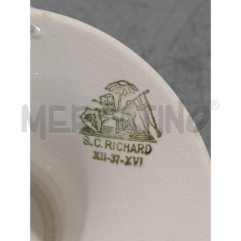 ALZATINA PORCELLANA DISEGNO DUE DAME | Mercatino dell'Usato Salerno fratte 3