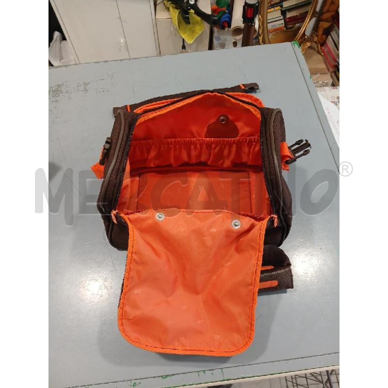 AMERICAN TOURISTER VALIGETTA BEAUTY CASE MARRONE ARANCIO  | Mercatino dell'Usato Salerno fratte 2