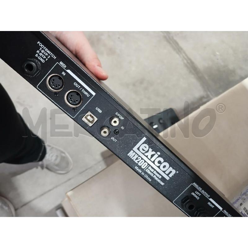 AMPLIFICATORE LEXICON MX200 DA TESTARE | Mercatino dell'Usato Salerno fratte 2