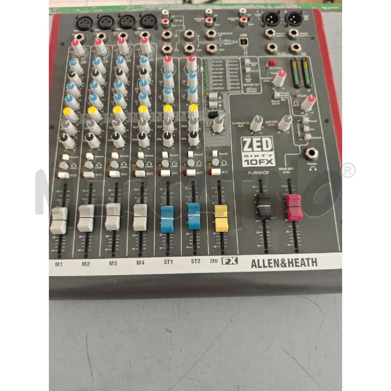 AMPLIFICATORE ZED SIXTY 10FX ALLEN & HEATH | Mercatino dell'Usato Salerno fratte 2