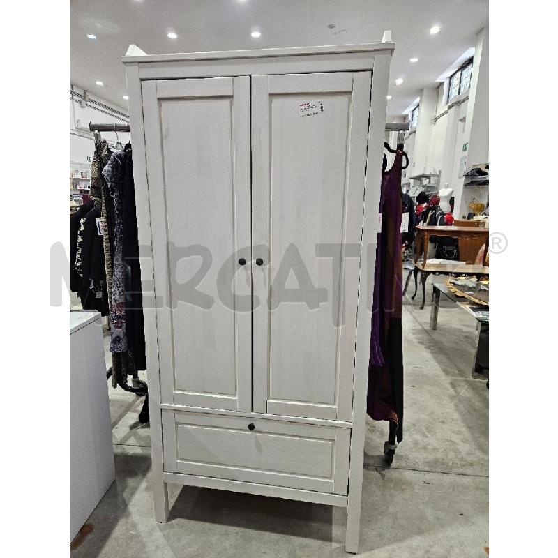 ARMADIO SUNDVIK BIANCO 80 X 50 X 171  | Mercatino dell'Usato Salerno fratte 1