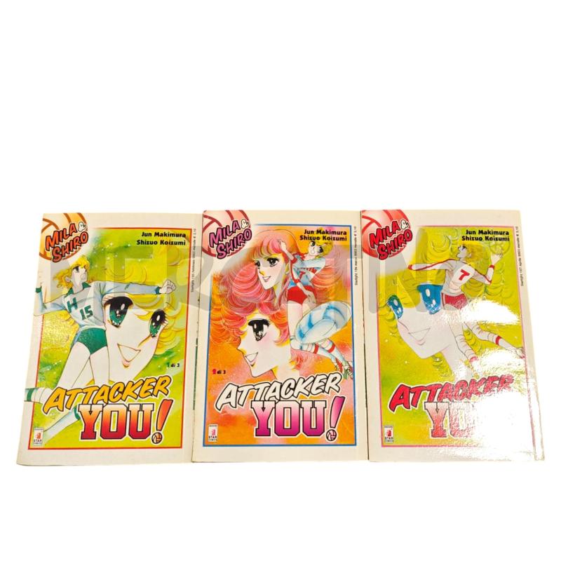 ATTACKER YOU MILA & SHIRO STAR COMICS 1-3 | Mercatino dell'Usato Salerno fratte 1