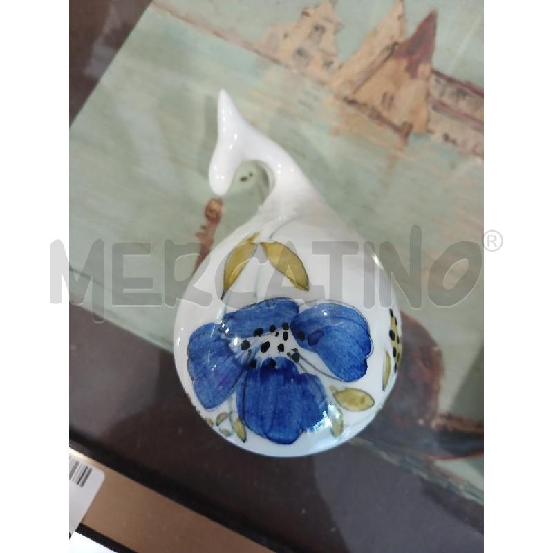 BALENA ERNESTINE PICCOLA FIORI AZZURRI BOMBONIERA 10 CM | Mercatino dell'Usato Salerno fratte 2