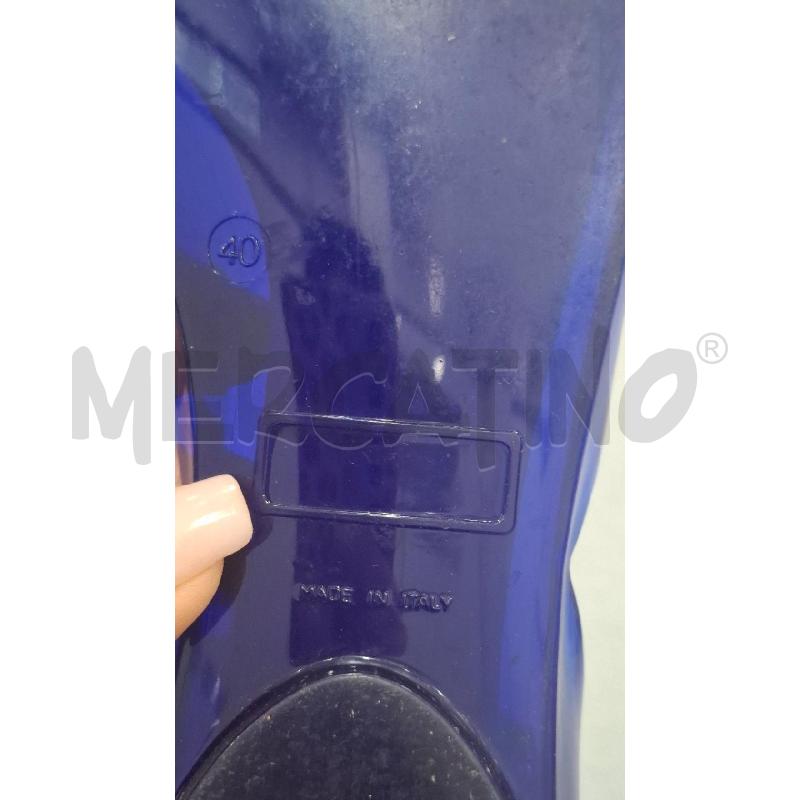BALLERINA FURLA GELATINA BLU ELETTRICO FIOCCO | Mercatino dell'Usato Salerno fratte 5