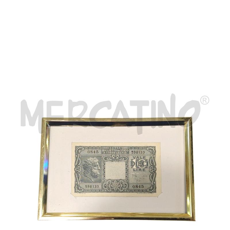 BANCONOTA 10 LIRE | Mercatino dell'Usato Salerno fratte 1