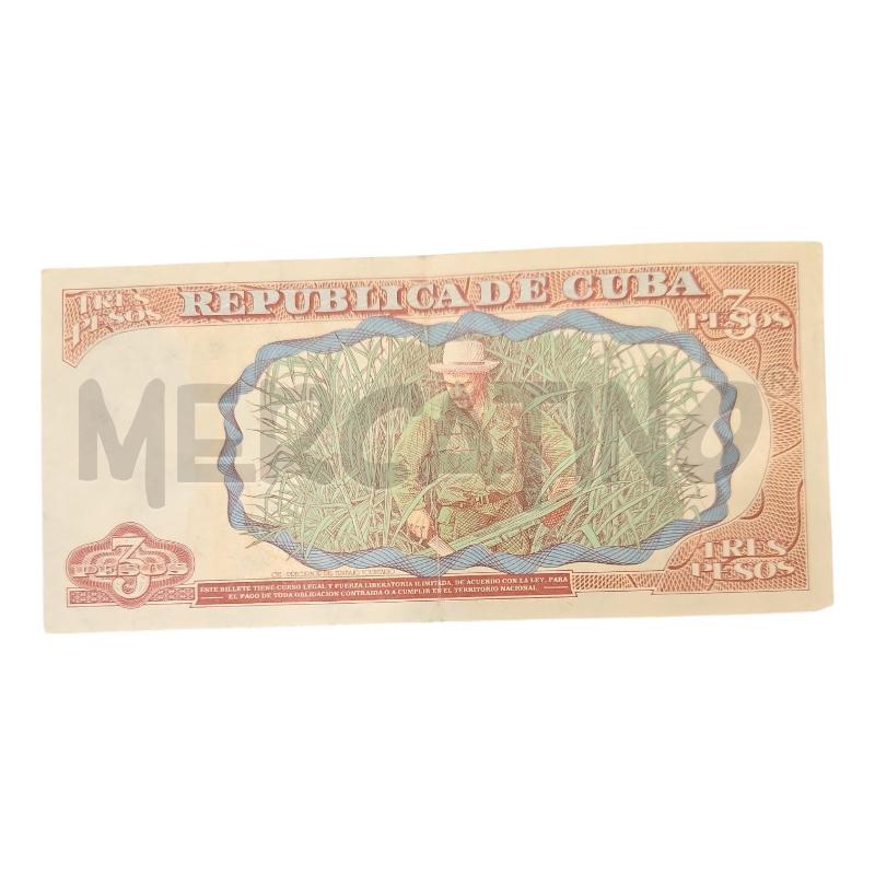 BANCONOTA 3 PESOS CHE GUEVARA | Mercatino dell'Usato Salerno fratte 2