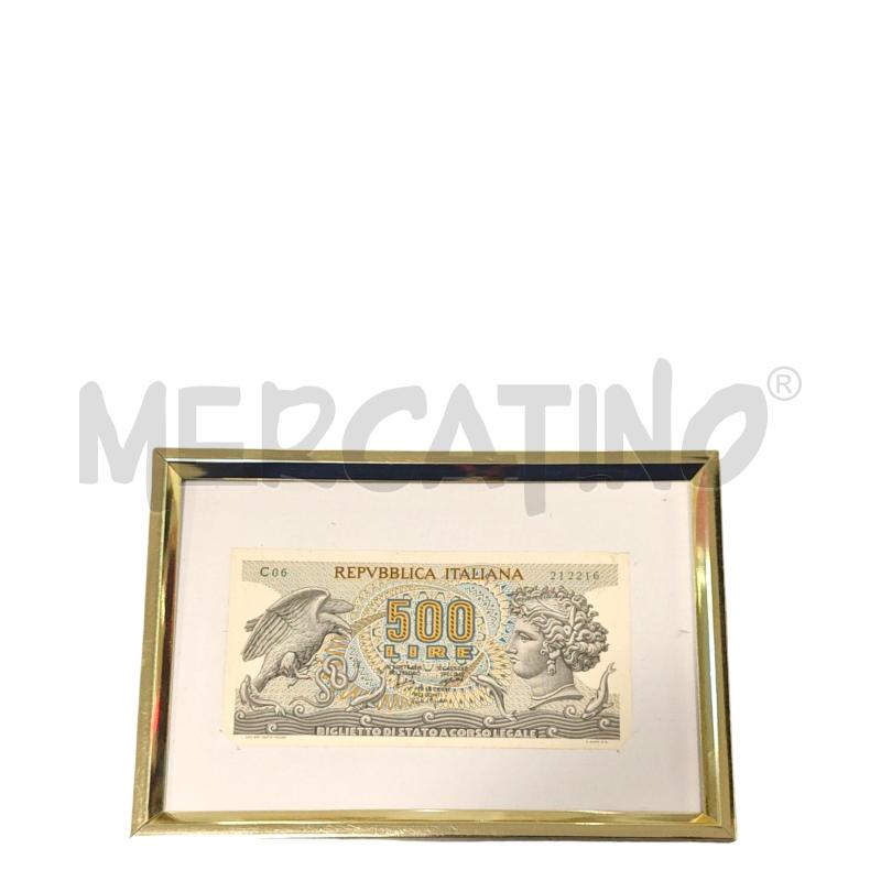 BANCONOTA 500 LIRE  | Mercatino dell'Usato Salerno fratte 1