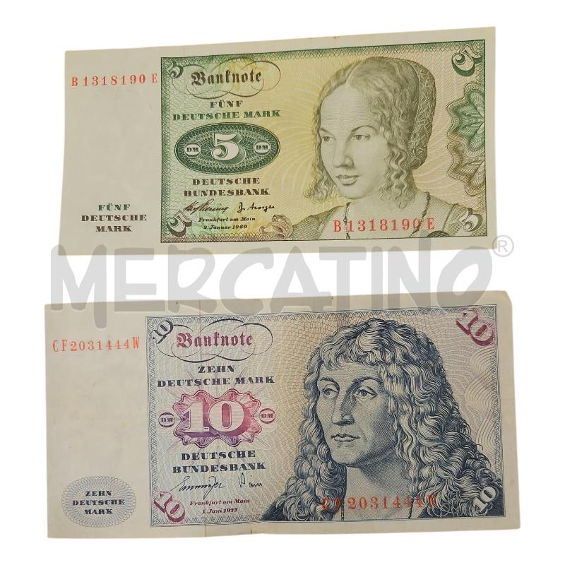 BANCONOTE 5 MARCHI 10 MARCHI  | Mercatino dell'Usato Salerno fratte 1