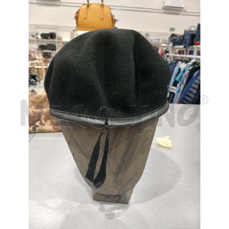 BASCO MILITARE NERO BOINA ORIGINAL TG.58 | Mercatino dell'Usato Salerno fratte 2
