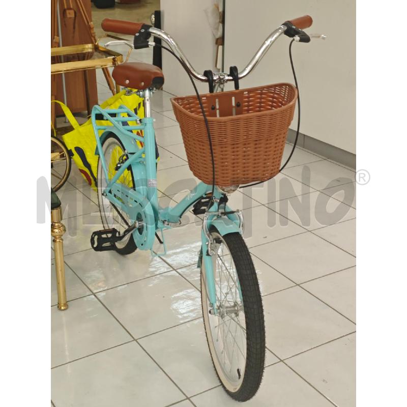 BICICLETTA LA MIA TURCHESE PIEGHEVOLE  | Mercatino dell'Usato Salerno fratte 2