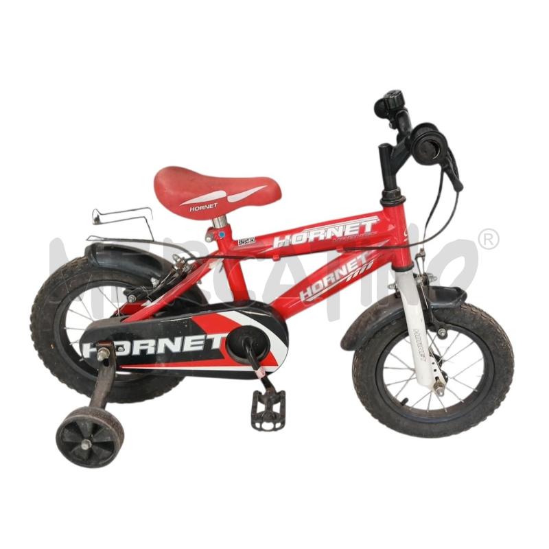 BICICLETTINA BAMBINO ROSSA HORNET | Mercatino dell'Usato Salerno fratte 1