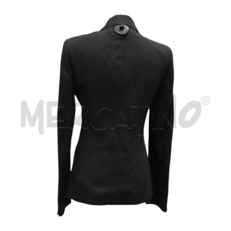 BLAZER DONNA LIU JO NERO MISTO LINO/COTONE | Mercatino dell'Usato Salerno fratte 2