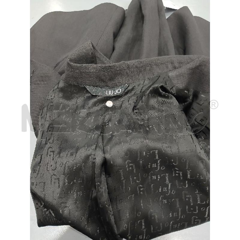 BLAZER DONNA LIU JO NERO MISTO LINO/COTONE | Mercatino dell'Usato Salerno fratte 3