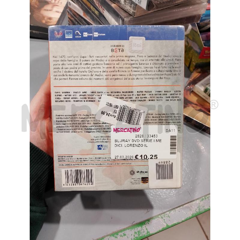 BLURAY DVD SERIE I MEDICI. LORENZO IL MAGNIFICO S2 | Mercatino dell'Usato Salerno fratte 2