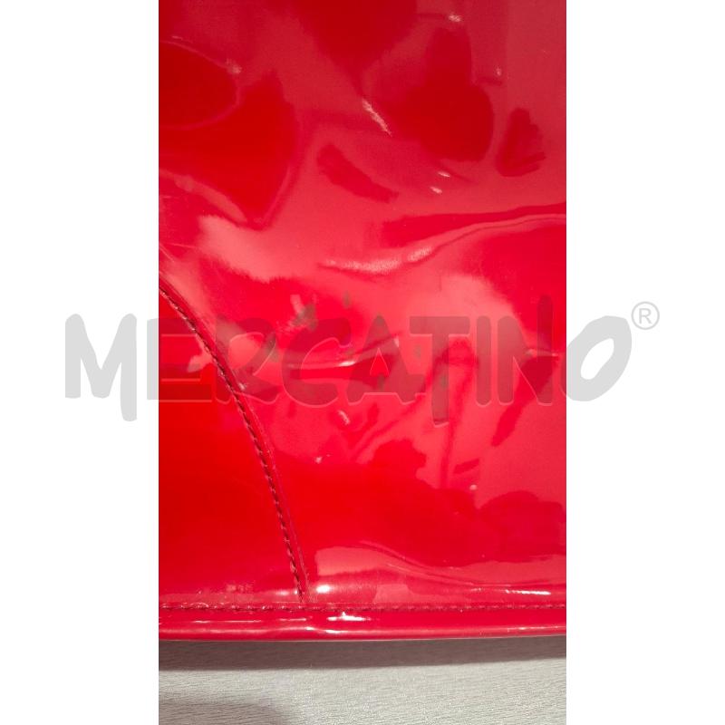 BORSA DONNA ARMANI JEANS ROSSA DA RIV  | Mercatino dell'Usato Salerno fratte 5