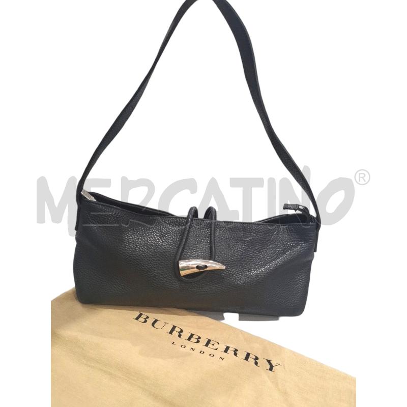 BORSA DONNA BURBERRY HORN TOGGLE BAG NERA  | Mercatino dell'Usato Salerno fratte 1