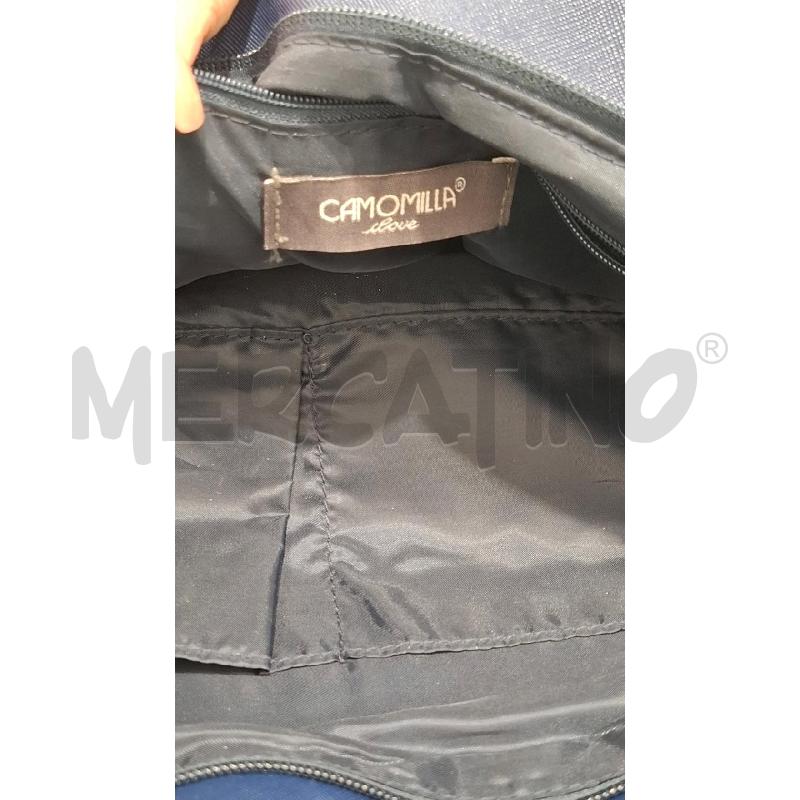 BORSA DONNA CAMOMILLA BLU NAVY  | Mercatino dell'Usato Salerno fratte 3