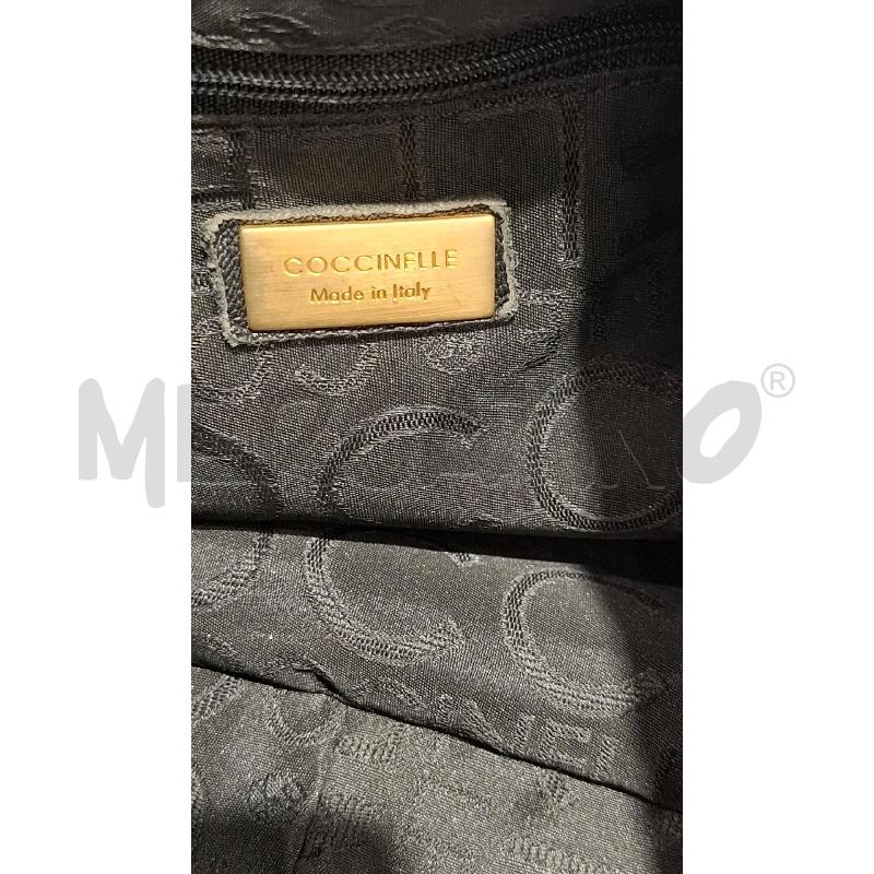 BORSA DONNA COCCINELLE NERA | Mercatino dell'Usato Salerno fratte 3