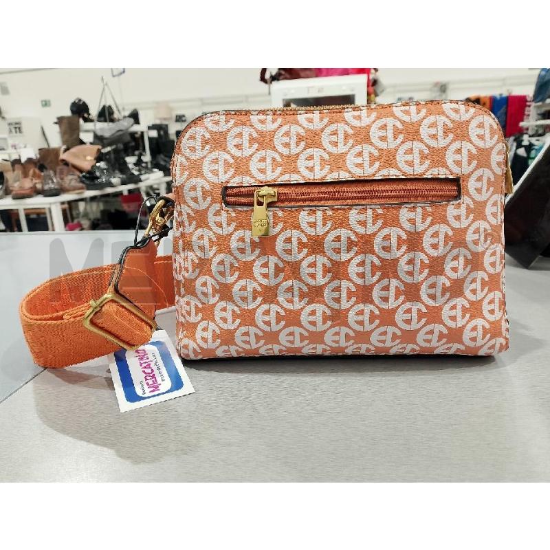 BORSA DONNA ENRICO COVERI ARANCIO EC BIANCHE | Mercatino dell'Usato Salerno fratte 2