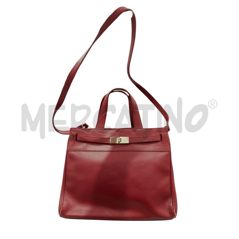 BORSA DONNA FURLA ROSSA DA RIV. | Mercatino dell'Usato Salerno fratte 1