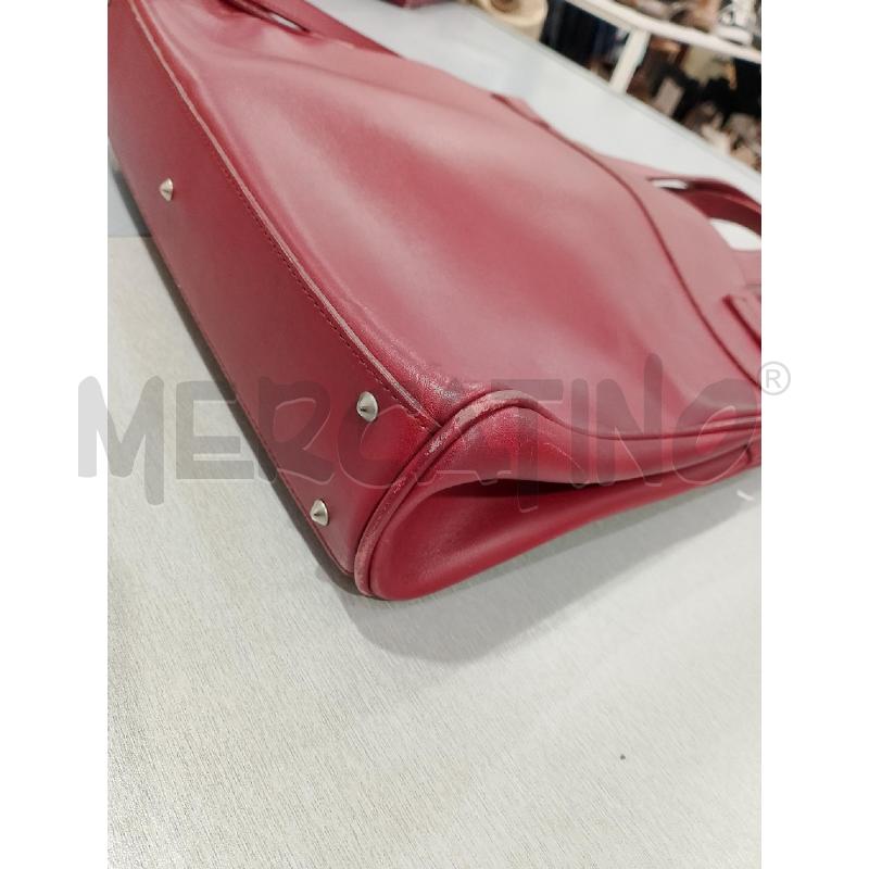 BORSA DONNA FURLA ROSSA DA RIV. | Mercatino dell'Usato Salerno fratte 3