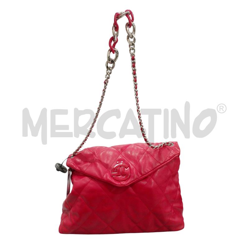 BORSA DONNA GAELLE ROSSA CATENA ACCIAIO INTR. ROSSA | Mercatino dell'Usato Salerno fratte 1