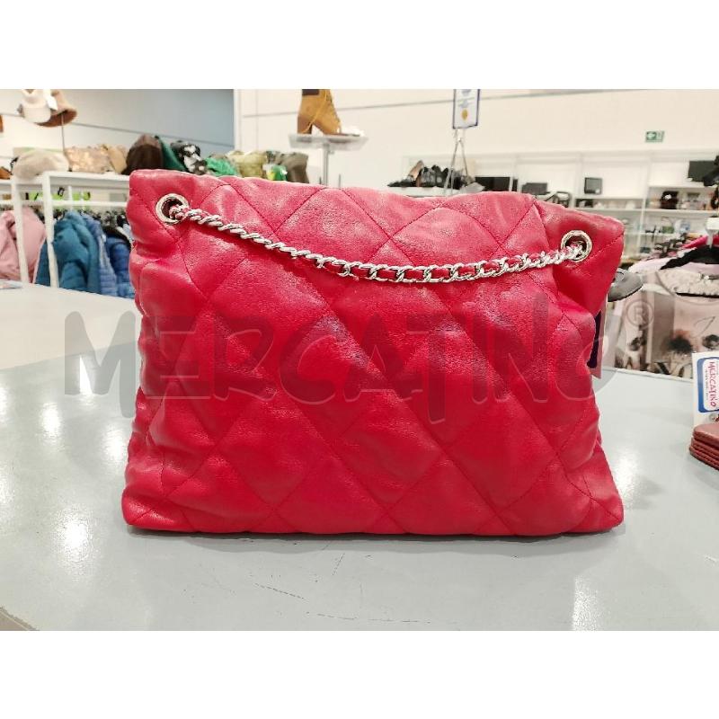 BORSA DONNA GAELLE ROSSA CATENA ACCIAIO INTR. ROSSA | Mercatino dell'Usato Salerno fratte 2