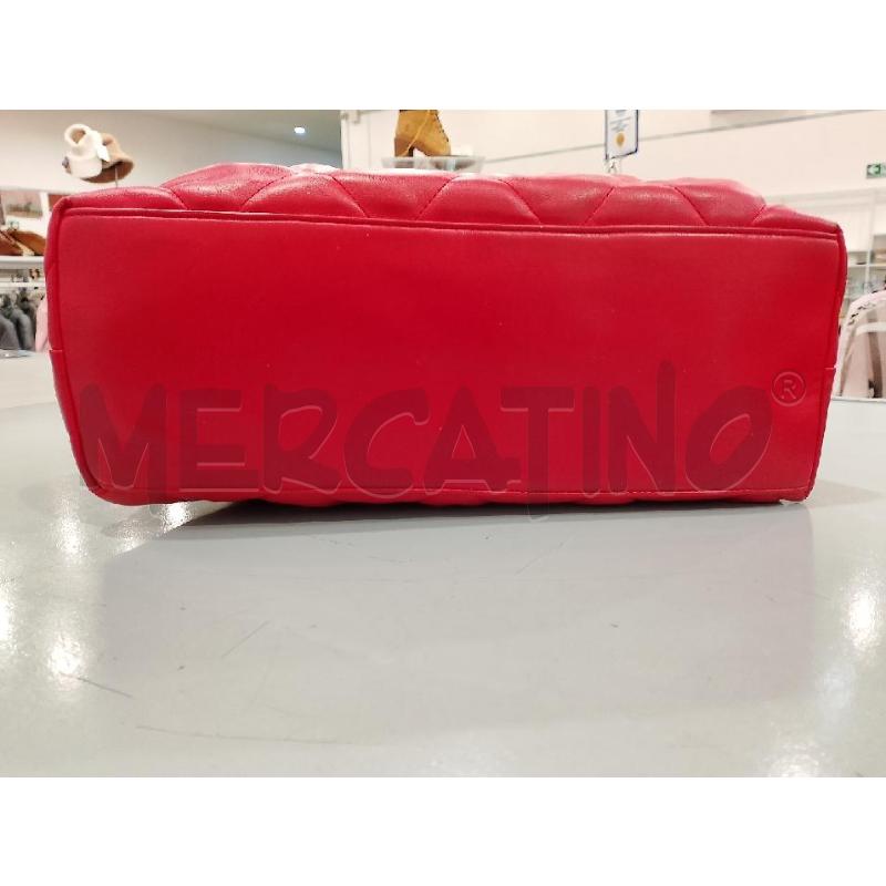 BORSA DONNA GAELLE ROSSA CATENA ACCIAIO INTR. ROSSA | Mercatino dell'Usato Salerno fratte 3
