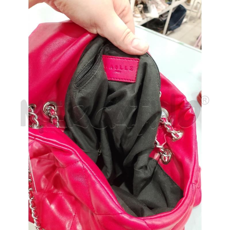 BORSA DONNA GAELLE ROSSA CATENA ACCIAIO INTR. ROSSA | Mercatino dell'Usato Salerno fratte 5