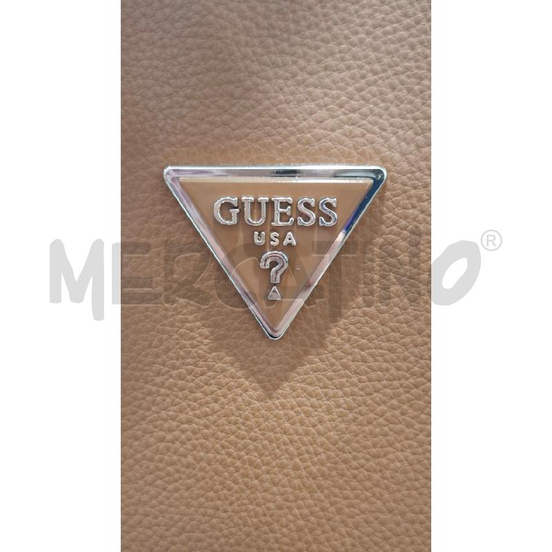 BORSA DONNA GUESS DONNA MERIDIAN TOTE MARRONE COME NUOVA | Mercatino dell'Usato Salerno fratte 5