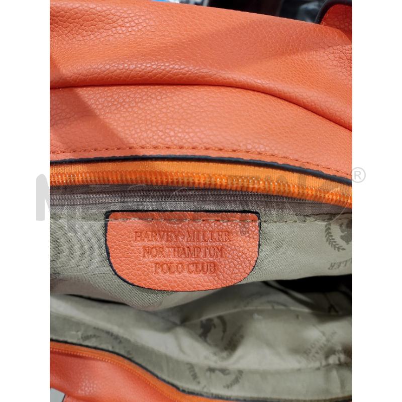 BORSA DONNA HARVEY MILLER POLO CLUB ARANCIO | Mercatino dell'Usato Salerno fratte 4