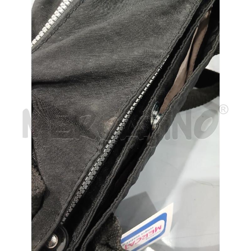 BORSA DONNA KIPLING NERA IN TESSUTO CON ACCESSORIO | Mercatino dell'Usato Salerno fratte 5