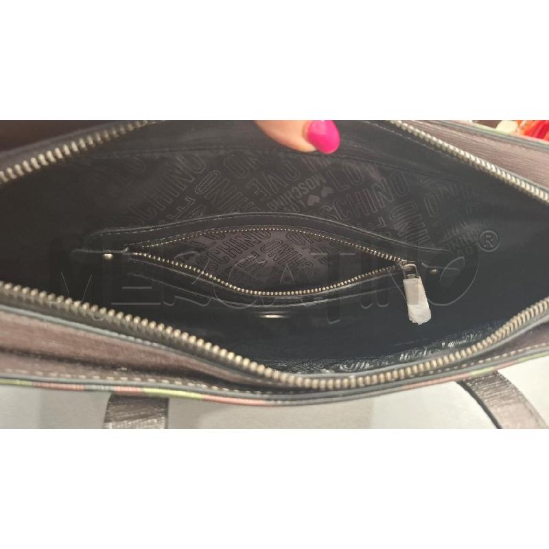 BORSA DONNA LOVE MOSCHINO SHOPPER MIMETICA MILITARE | Mercatino dell'Usato Salerno fratte 2